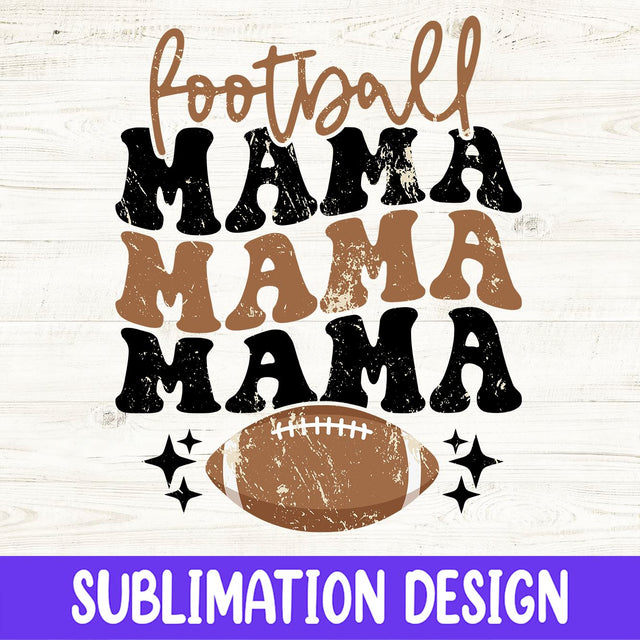 Football Png, Football Mama Png, Football Mom Png Design, Football Sublimation Design Transfer, Sports Png, Fall Png, Retro Football Png Sublimation iStyleDesign 