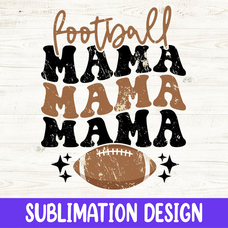 Football Png, Football Mama Png, Football Mom Png Design, Football Sublimation Design Transfer, Sports Png, Fall Png, Retro Football Png Sublimation iStyleDesign 