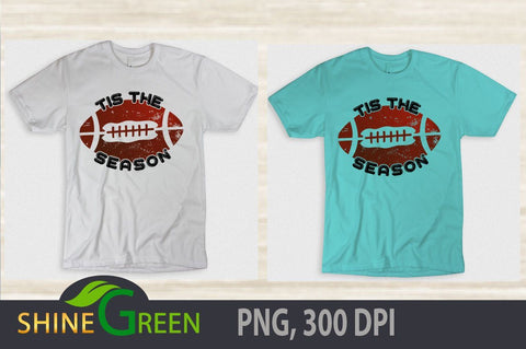 Football PNG for T-Shirts, Mugs, Sublimation Sublimation Shine Green Art 