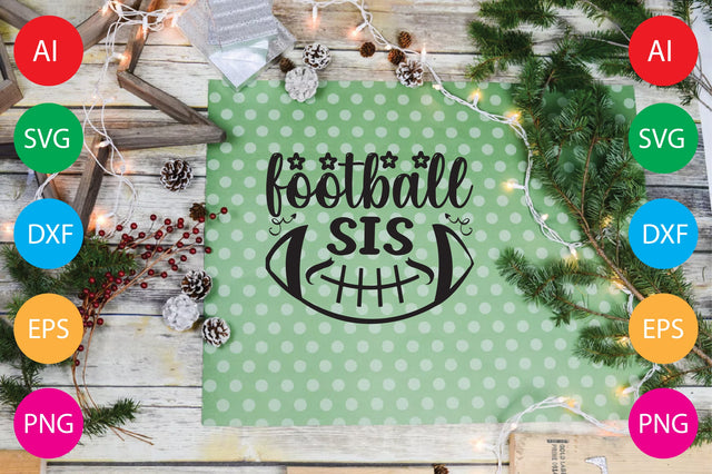 Football Sis SVG CraftlabSvg29 