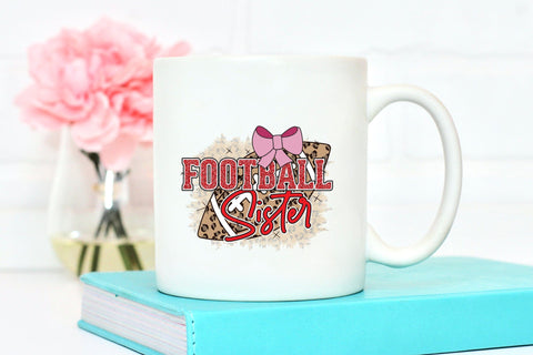 Football Sister, Football Sublimation Design Sublimation CraftLabSVG 