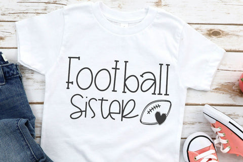 Football Sister SVG Morgan Day Designs 