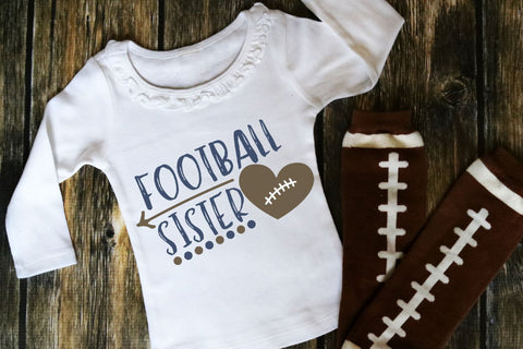 Football Sister SVG Morgan Day Designs 