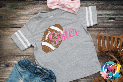Football Sister SVG Special Heart Studio 