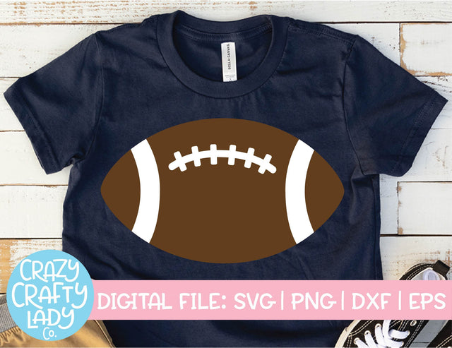Football | Sports SVG Cut File SVG Crazy Crafty Lady Co. 