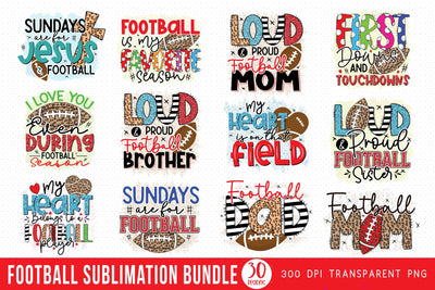Football Sublimation Bundle Sublimation CraftLabSVG 
