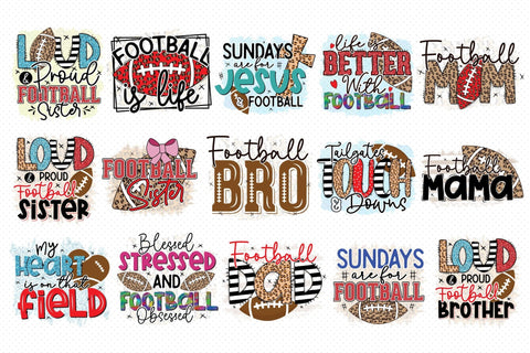 Football Sublimation Bundle Sublimation CraftLabSVG 