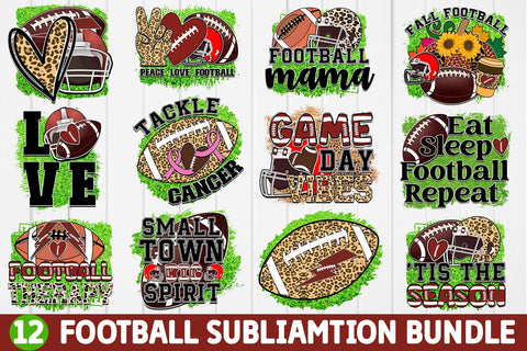 Football Sublimation Bundle SVG Regulrcrative 