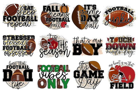 Football Sublimation Bundle Vol.2 Sublimation CraftLabSVG 