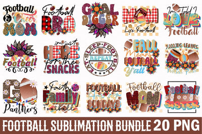 Football Sublimation Design Bundle Sublimation SVGArt 
