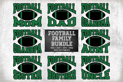 Football SVG Bundle | Football Family Bundle SVG Svg Cuttables 