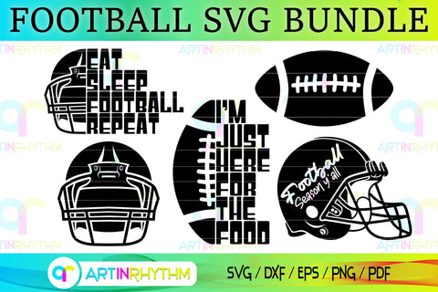 Football svg bundle SVG Artinrhythm shop 