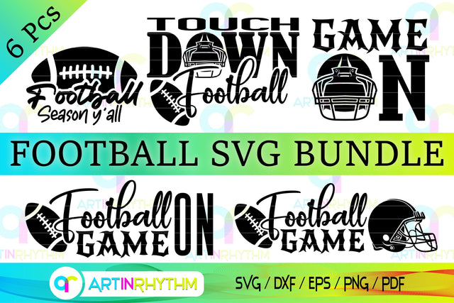 Football svg bundle SVG Artinrhythm shop 