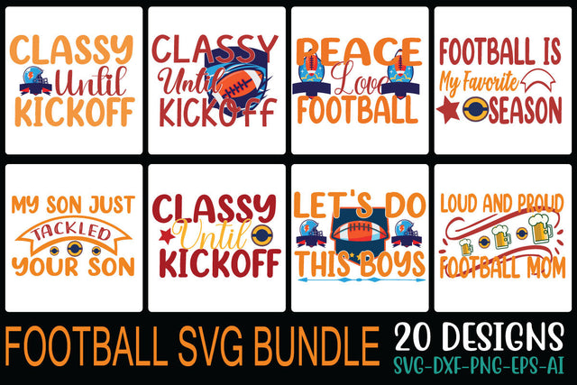 football svg bundle SVG Cut File SVG Studio Innate 