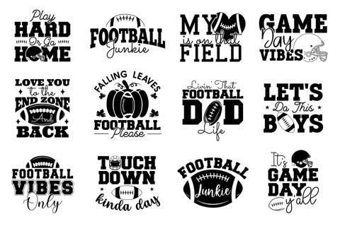 Football SVG Bundle Vol.3 SVG CraftLabSVG 