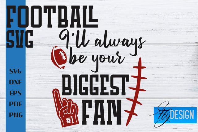 Football SVG | Football Mom SVG | Sports Mom SVG SVG Fly Design 