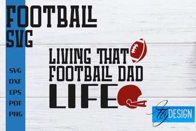 Football SVG | Football Mom SVG | Sports Mom SVG SVG Fly Design 