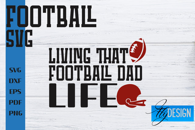 Football SVG | Football Mom SVG | Sports Mom SVG SVG Fly Design 