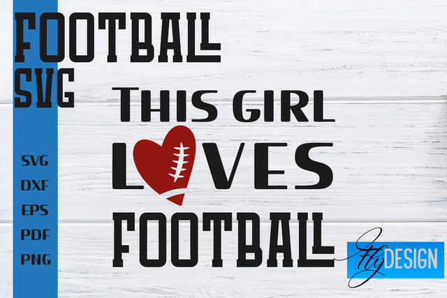 Football SVG | Football Mom SVG | Sports Mom SVG SVG Fly Design 