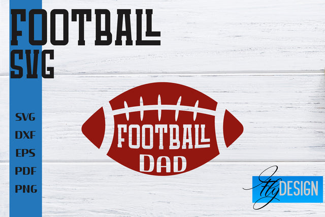 Football SVG | Football Mom SVG | Sports Mom SVG SVG Fly Design 