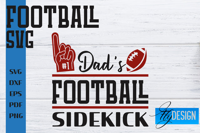 Football SVG | Football Mom SVG | Sports Mom SVG SVG Fly Design 