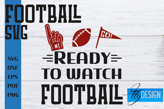 Football SVG | Football Mom SVG | Sports Mom SVG SVG Fly Design 