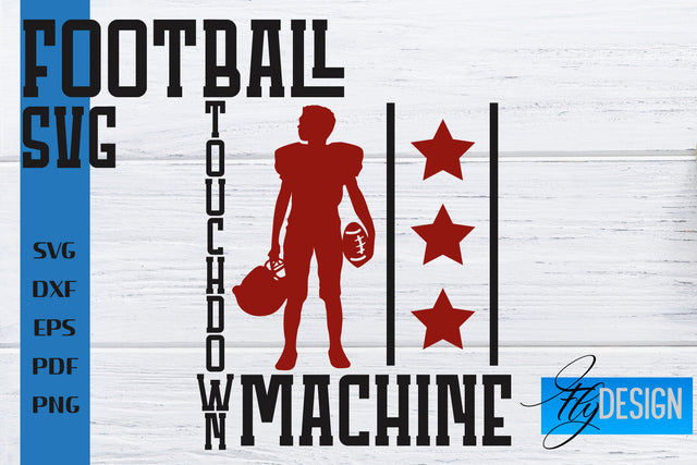 Football SVG | Football Mom SVG | Sports Mom SVG SVG Fly Design 