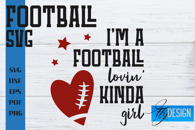 Football SVG | Football Mom SVG | Sports Mom SVG SVG Fly Design 