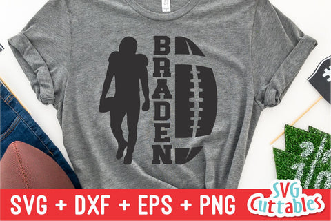 Football SVG - Football Template 0046 - svg - eps - dxf - Football Shirt Design - Silhouette - Cricut cut file, Digital download SVG Svg Cuttables 