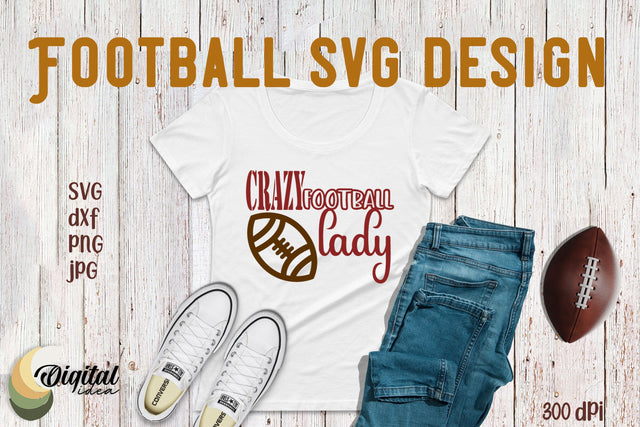 Football SVG. Funny Quotes SVG. Shirt Designs SVG SVG Evgenyia Guschina 