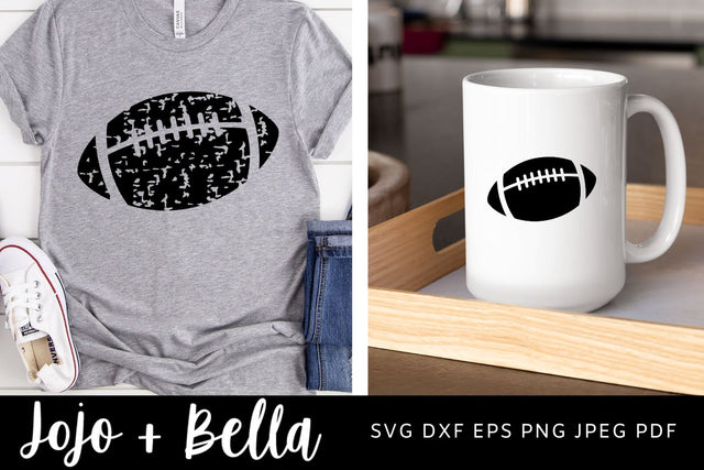 Football Svg, Grunge Football Svg, NFL Svg, Football Mom Svg, Cricut Svg, Svg, Svg Files For Cricut, Sublimation Designs Downloads SVG Jojo&Bella 