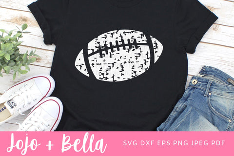 Football Svg, Grunge Football Svg, NFL Svg, Football Mom Svg, Cricut Svg, Svg, Svg Files For Cricut, Sublimation Designs Downloads SVG Jojo&Bella 