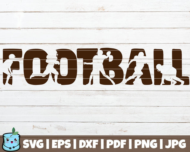 Football SVG MintyMarshmallows 
