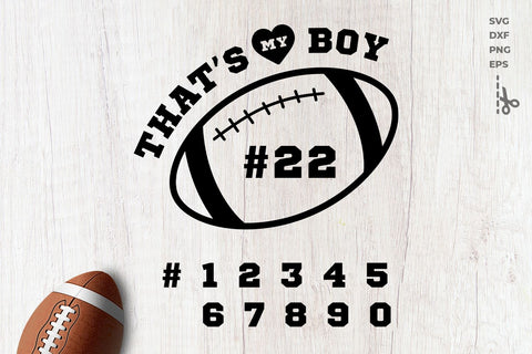 My 1st Super Bowl SVG Cutting File DXF Stencil SVG First 