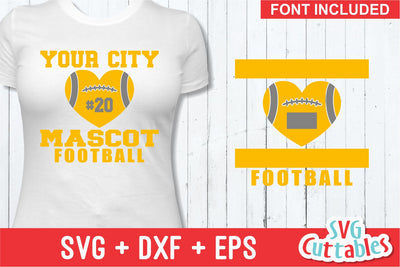 Football Template 0010 SVG Svg Cuttables 