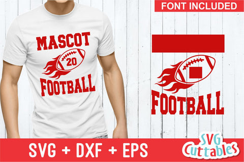 Football Template 0011 SVG Svg Cuttables 