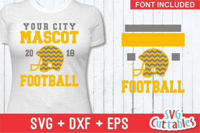 Football Template 0018 SVG Svg Cuttables 