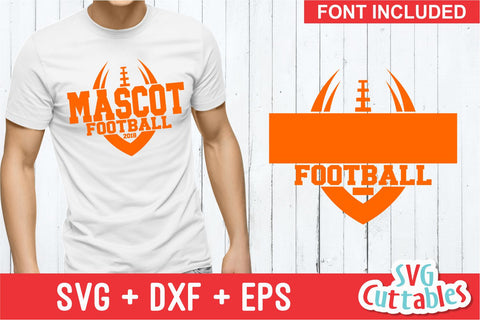 Football Template 0019 SVG Svg Cuttables 
