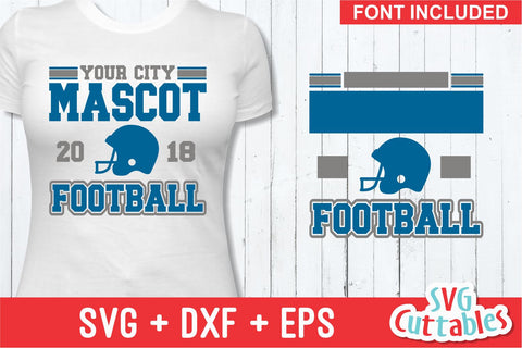 Football Template 0021 SVG Svg Cuttables 