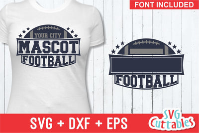 Football Template 0025 SVG Svg Cuttables 