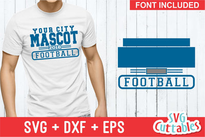 Football Template 0030 SVG Svg Cuttables 