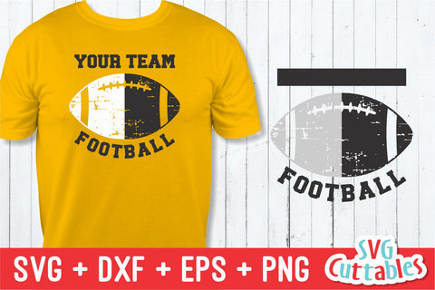 Football Template 0038 Svg Cuttables 
