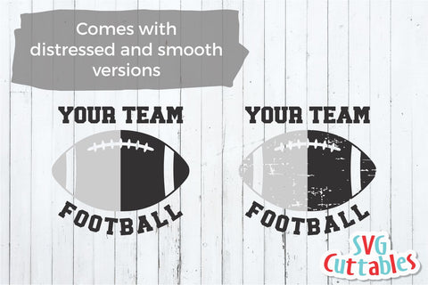 Football Template 0038 Svg Cuttables 