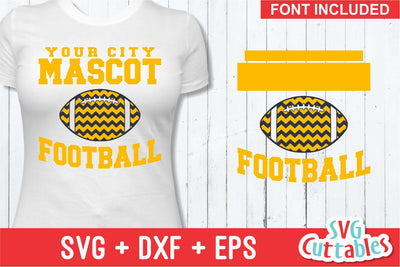 Football Template 004 SVG Svg Cuttables 