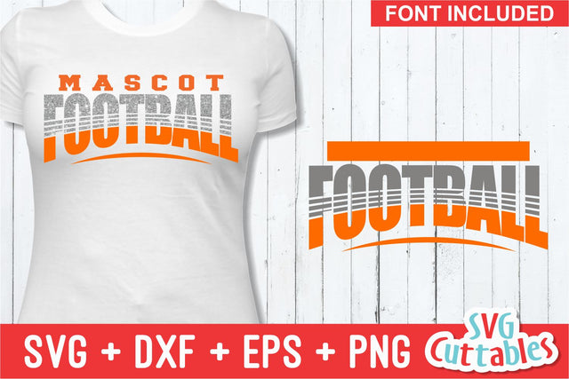 Football Template 0040 Svg Cuttables 