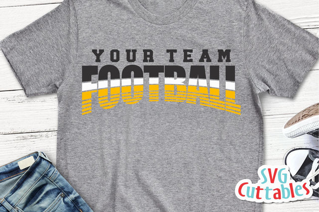 Football Template 0041 Svg Cuttables 