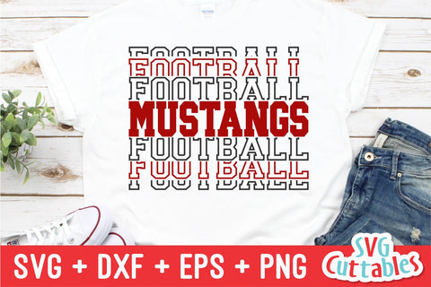 Football Template 0042 Svg Cuttables 