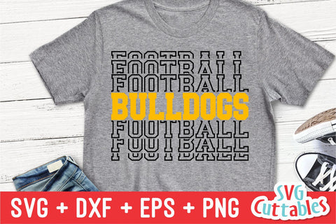 Football Template 0042 Svg Cuttables 