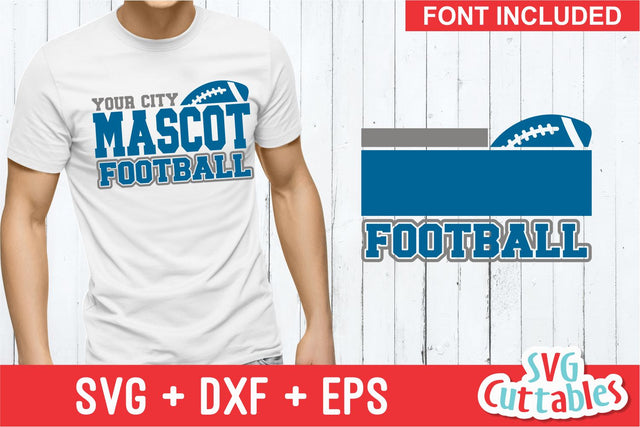 Football Template 006 SVG Svg Cuttables 