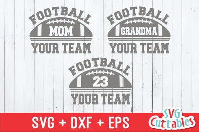 Football Templates SVG Svg Cuttables 